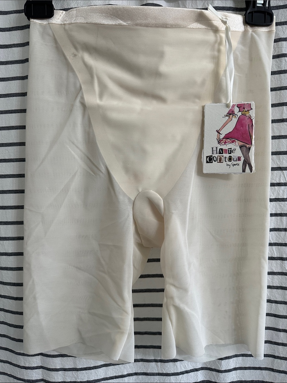 SPANX Haute Contour Shaping Shorts in Cream